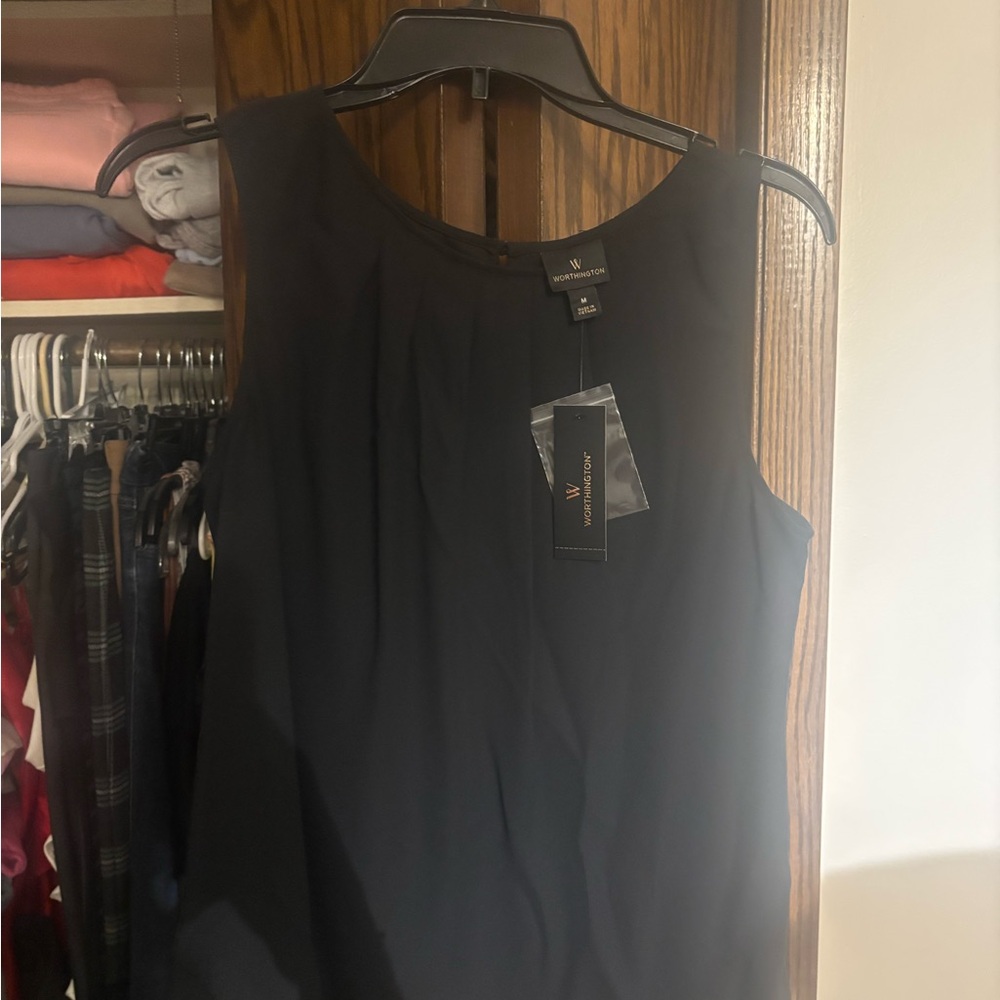 Worthington Classic Black Top
